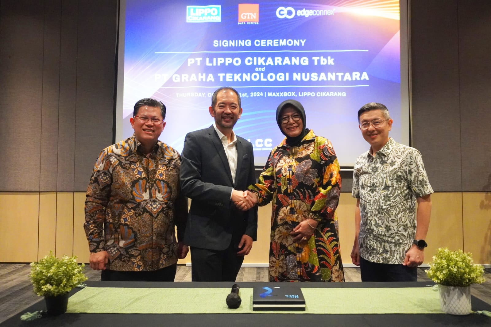 LPCK resmi umumkan kerja sama dengan EdgeConnex